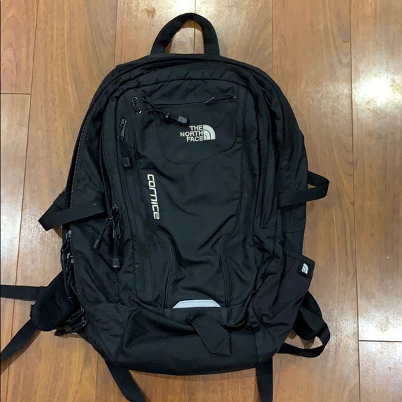 The North Face Cornice Black Backpack 